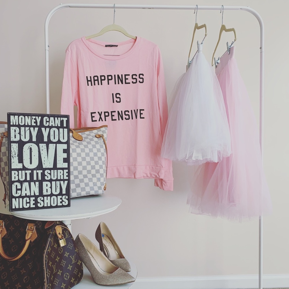 Happiness is Expensive pullover